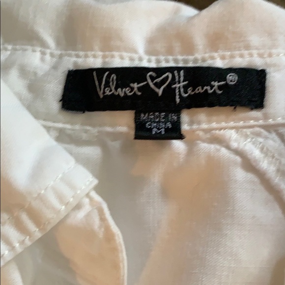 Velvet Heart cold shoulder sz M - Picture 5 of 5
